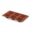 Moule Pyramide 6 De La Cavité De Silicone Pastryflex