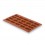 Moule En Forme De Petit Rectangle De 20 Cavités Silicone Pastryflex