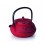 Théière En Fonte De 0,25 L Rouge