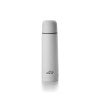 Bouteille Isotherme Soft Touch Blanc Inox 18/10