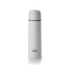 Bouteille Isotherme Soft Touch Blanc Inox 18/10
