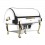 Chafing Dish GN 1/1 Rouler Dessus avec des Jambes de Laiton