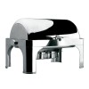 Chafing Dish GN 1/1 Rouler Dessus avec des Jambes-Inox