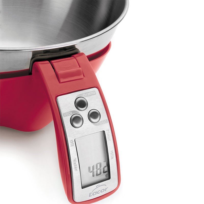 Balance de cuisine domestique en acier inoxydable de haute précision,  5kg/0.1g, avec bol de cuisson, pesée électronique LCD numérique pour  aliments - AliExpress
