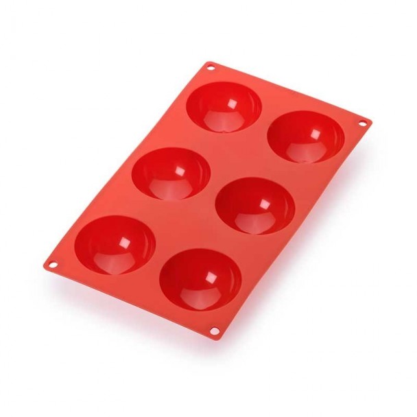 Moule Demi-Coquilles 6 Cavités