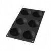 Moule Demi-Coquilles 6 Cavités