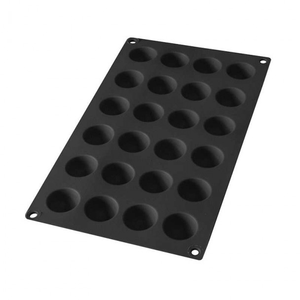 Moule Mini Demi-Coquilles 24 Cavités