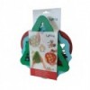 Kit De 3 Moules Coupeurs De Biscuit