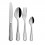 Ensemble de Couverts Vienna en Acier Inoxydable - 24 Pièces