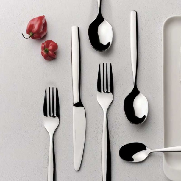 Ensemble de Couverts Canada Copper en Acier Inoxydable - 24 Pièces