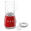 Blender en verre style 50's rouge